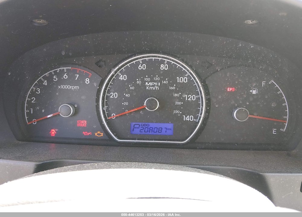 2009 HYUNDAI ELANTRA GLS VIN: KMHDU46D89U690895