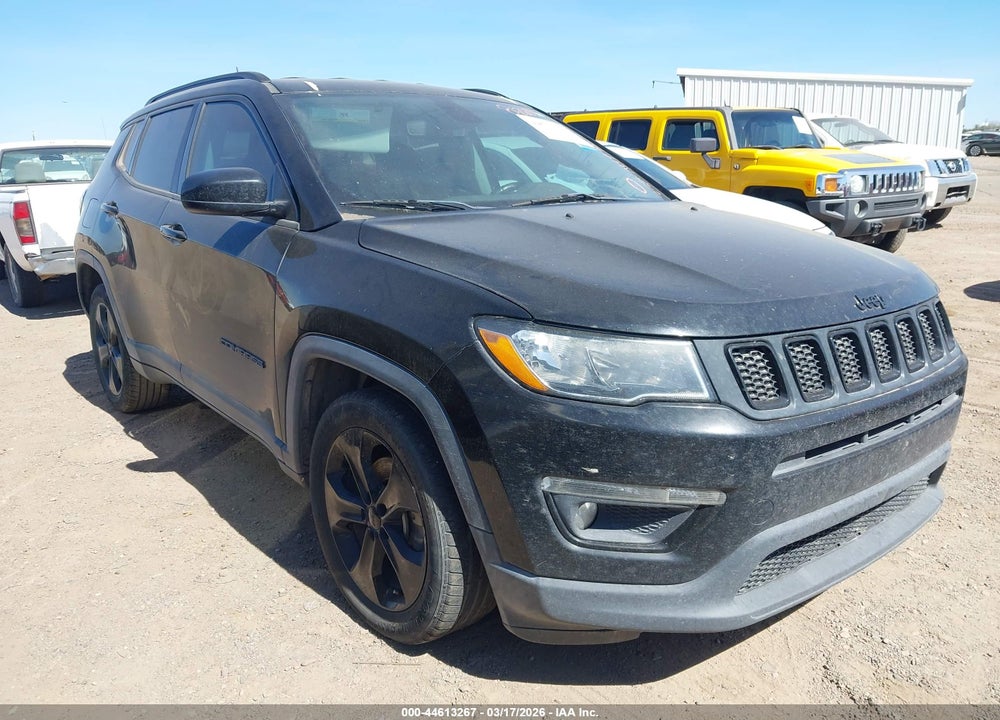 2019 JEEP COMPASS ALTITUDE FWD VIN: 3C4NJCBB6KT832600