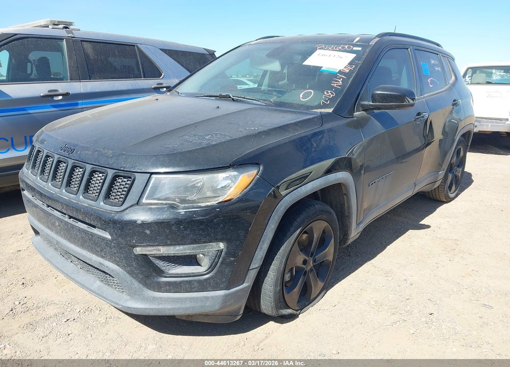 2019 JEEP COMPASS ALTITUDE FWD VIN: 3C4NJCBB6KT832600