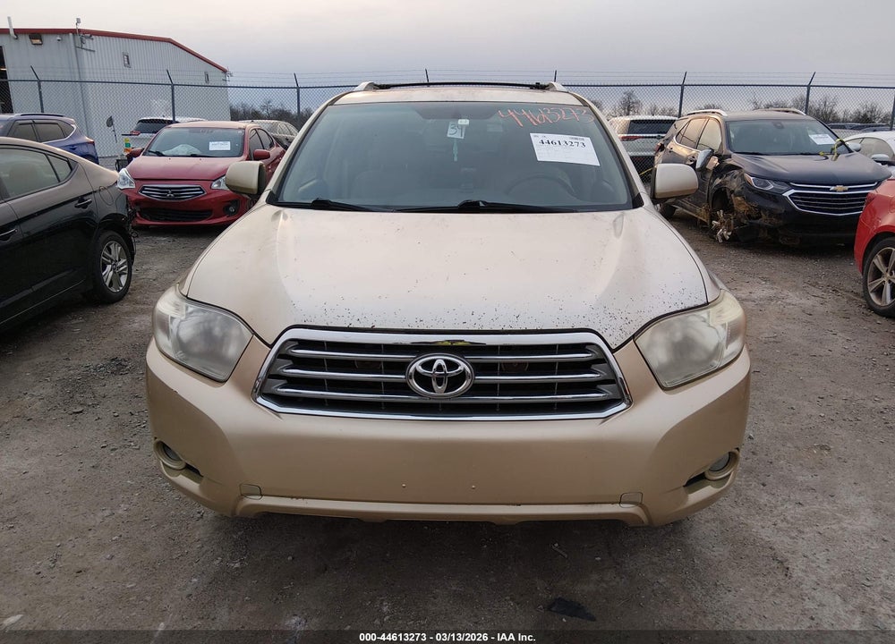 2008 TOYOTA HIGHLANDER LIMITED VIN: JTEES42A882039816