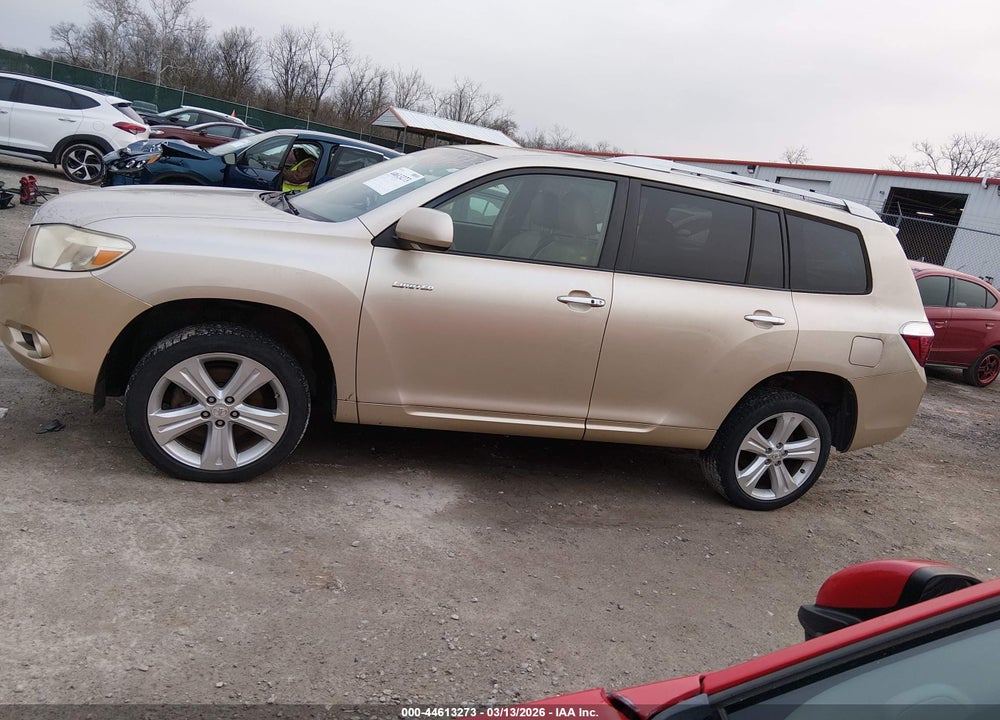2008 TOYOTA HIGHLANDER LIMITED VIN: JTEES42A882039816
