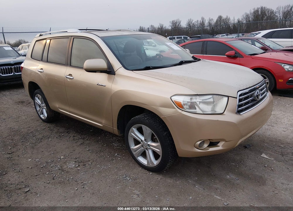 2008 TOYOTA HIGHLANDER LIMITED VIN: JTEES42A882039816