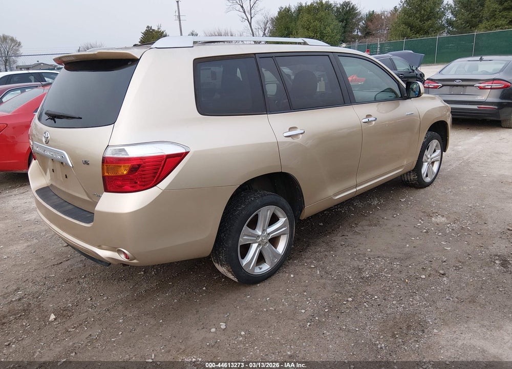 2008 TOYOTA HIGHLANDER LIMITED VIN: JTEES42A882039816