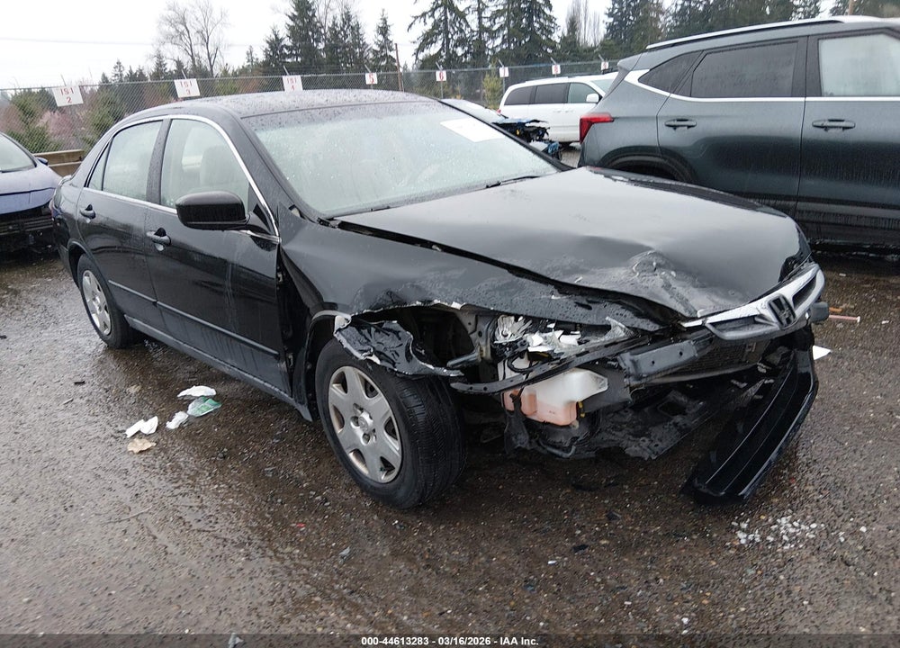 2007 HONDA ACCORD 2.4 LX VIN: 1HGCM56407A225498