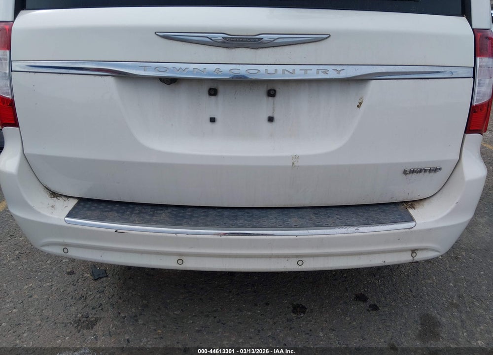 2011 CHRYSLER TOWN & COUNTRY LIMITED VIN: 2A4RR6DG6BR609698