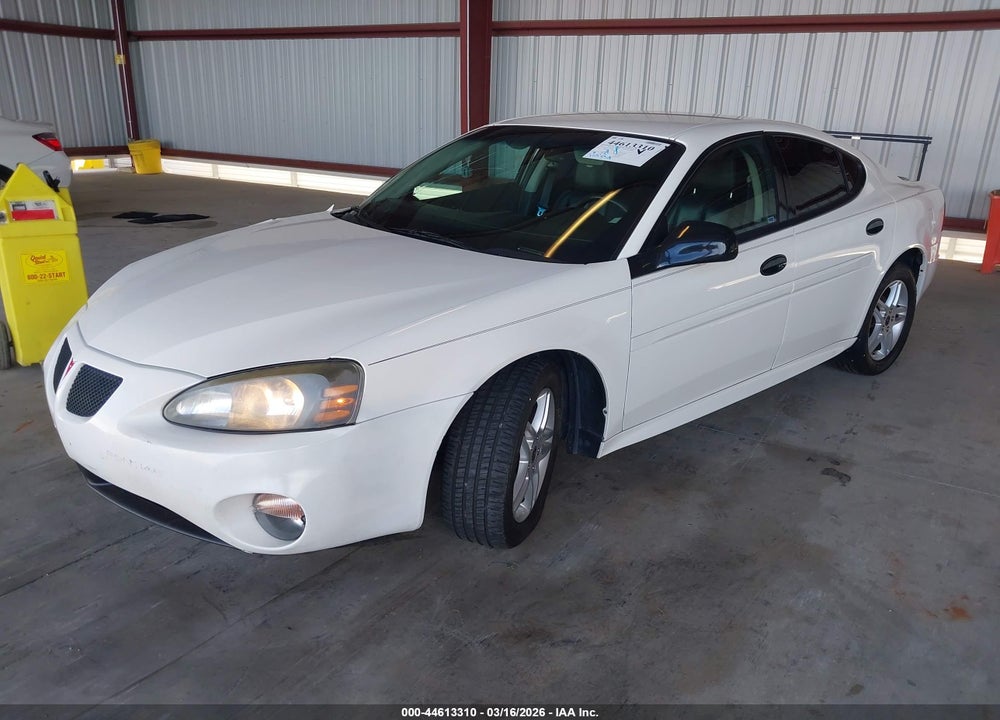 2006 PONTIAC GRAND PRIX GT VIN: 2G2WR554161186058