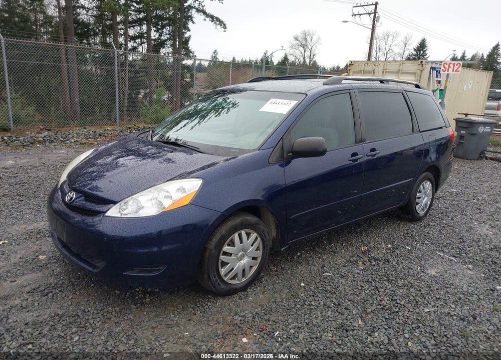 2007 TOYOTA SIENNA CE VIN: 5TDZK23C37S037795