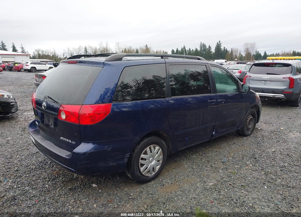 2007 TOYOTA SIENNA CE VIN: 5TDZK23C37S037795