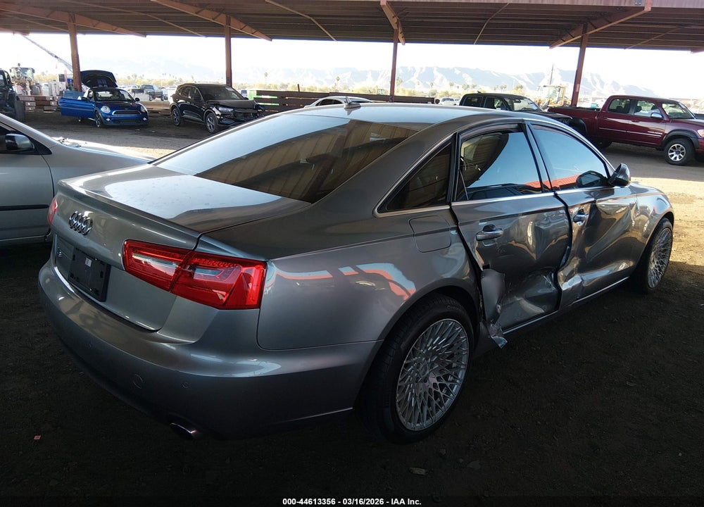 2014 AUDI A6 2.0T PREMIUM VIN: WAUGFAFC7EN146021