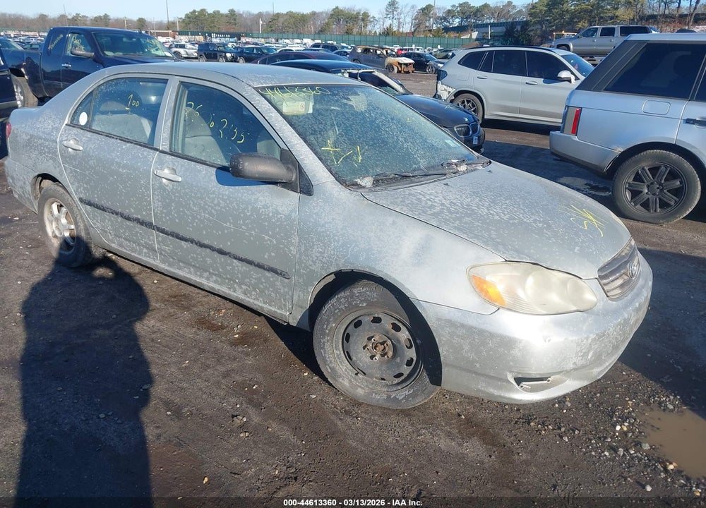 2003 TOYOTA COROLLA CE VIN: 2T1BR32EX3C094505