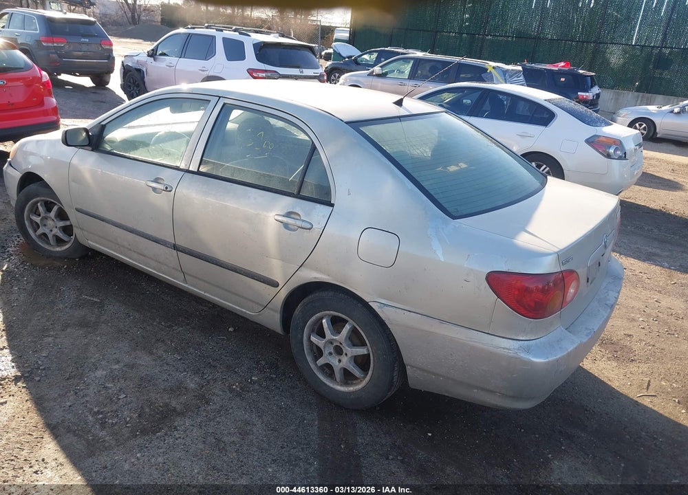 2003 TOYOTA COROLLA CE VIN: 2T1BR32EX3C094505