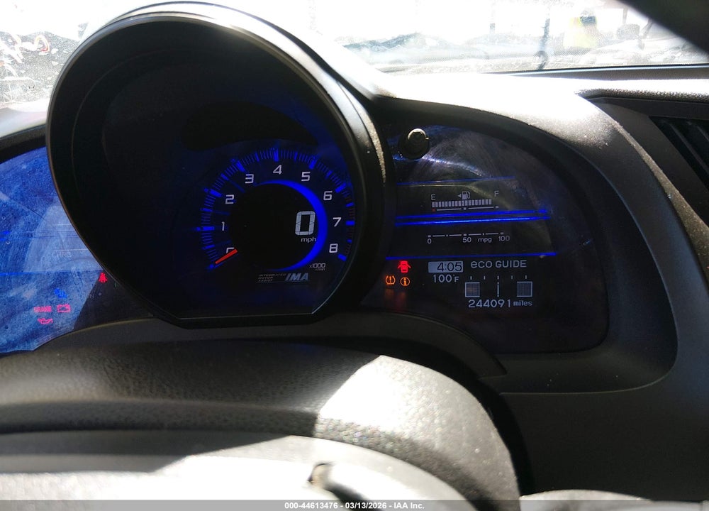 2011 HONDA CR-Z EX VIN: JHMZF1C66BS011621