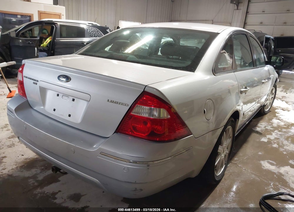 2005 FORD FIVE HUNDRED LIMITED VIN: 1FAHP28195G156243