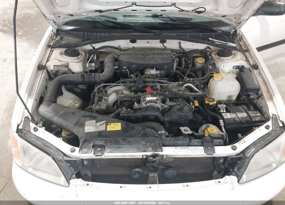 2000 SUBARU LEGACY L VIN: 4S3BH6351Y7309040