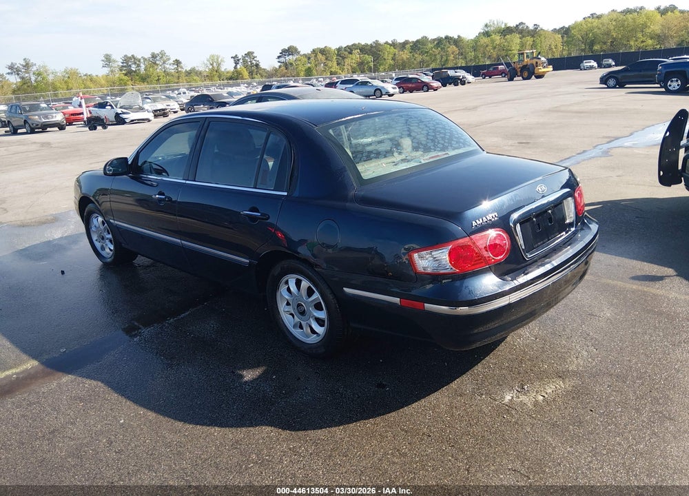 2006 KIA AMANTI VIN: KNALD124165085365