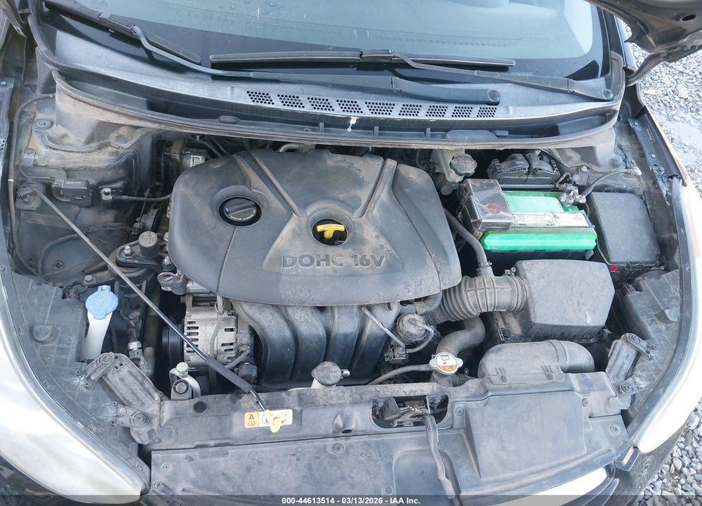 2013 HYUNDAI ELANTRA GLS VIN: 5NPDH4AE1DH385301