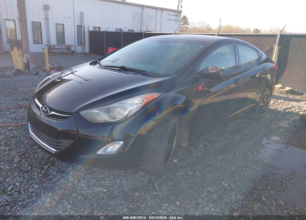 2013 HYUNDAI ELANTRA GLS VIN: 5NPDH4AE1DH385301