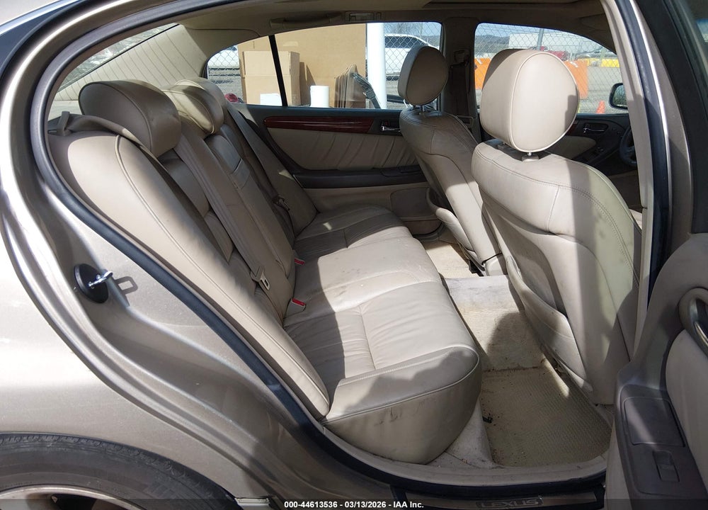 1998 LEXUS GS 300 VIN: JT8BD68S6W0042315
