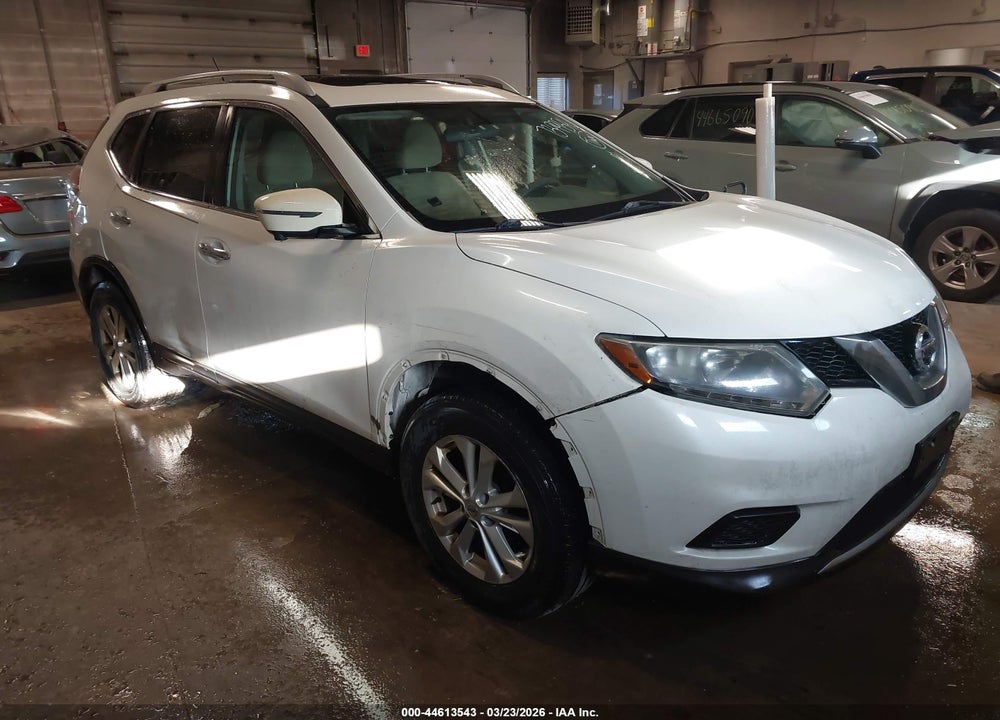 2016 NISSAN ROGUE SV VIN: 5N1AT2MV2GC739954