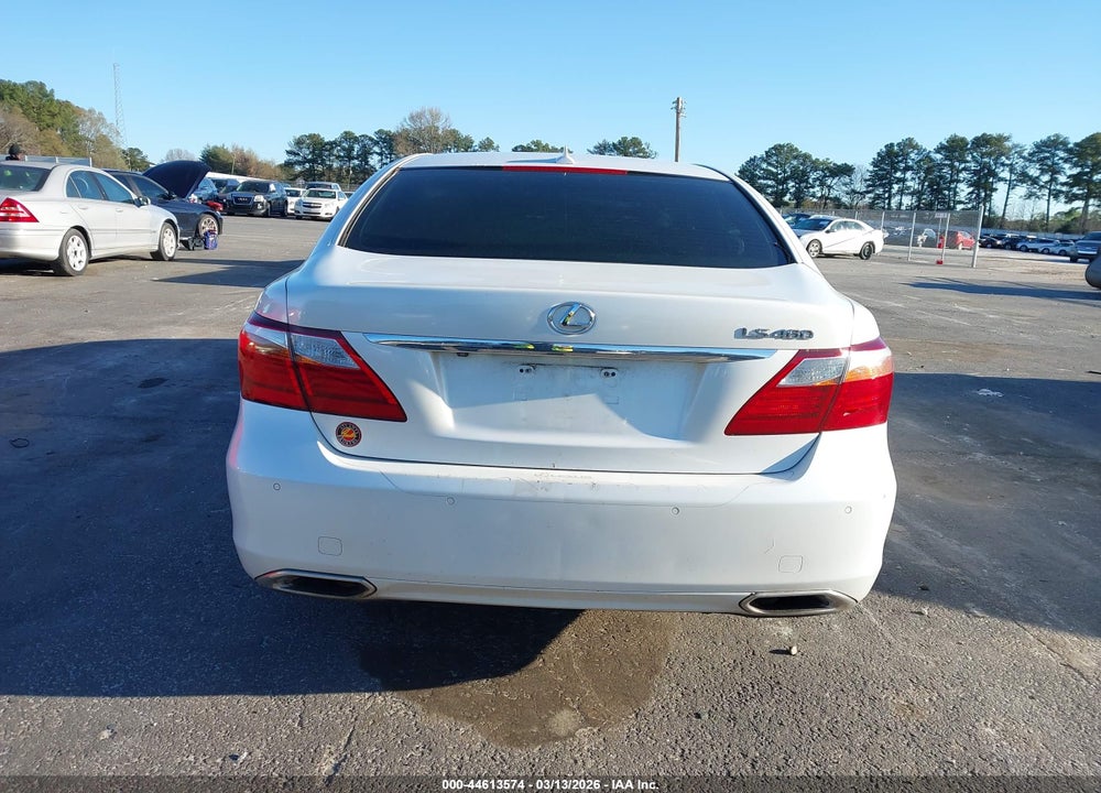 2012 LEXUS LS 460 VIN: JTHBL5EF7C5108552