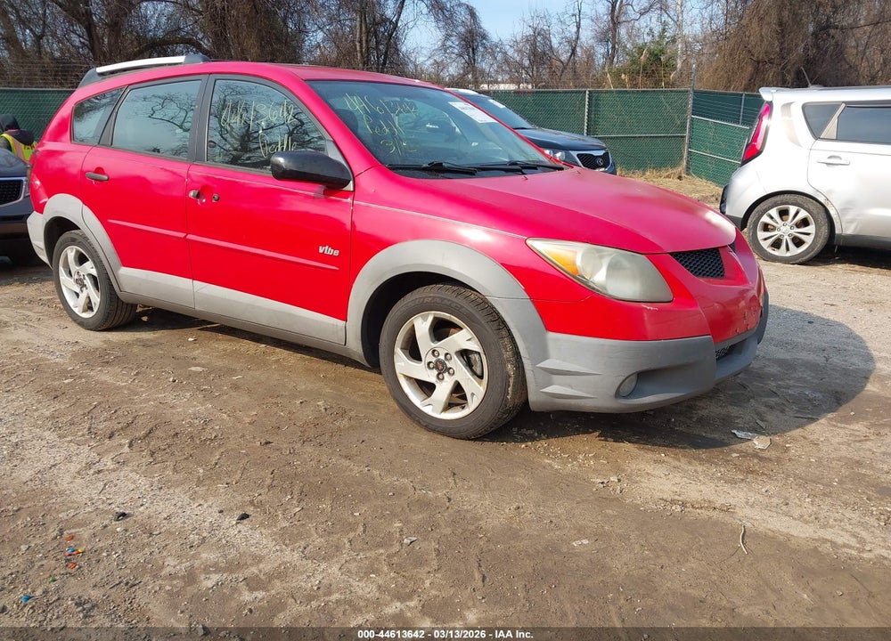 2003 PONTIAC VIBE VIN: 5Y2SL64823Z428803