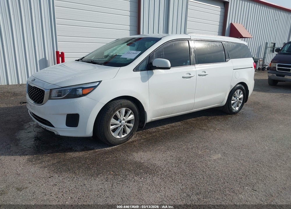 2016 KIA SEDONA LX VIN: KNDMB5C14G6146115