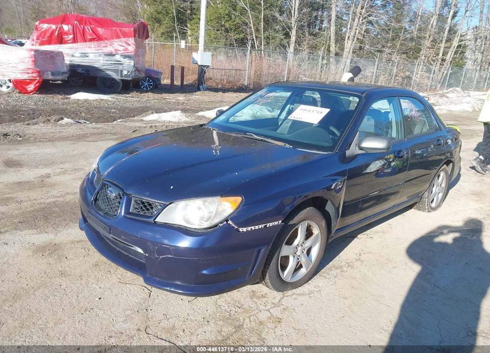 2006 SUBARU IMPREZA 2.5I VIN: JF1GD67646H507449