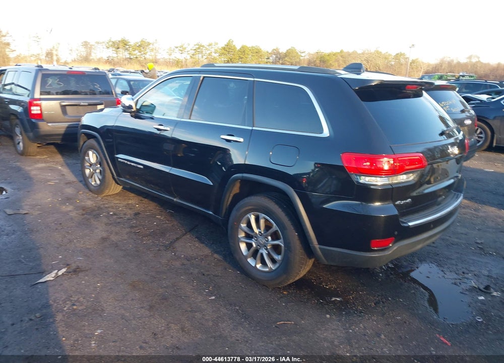 2015 JEEP GRAND CHEROKEE LIMITED VIN: 1C4RJFBG2FC206834