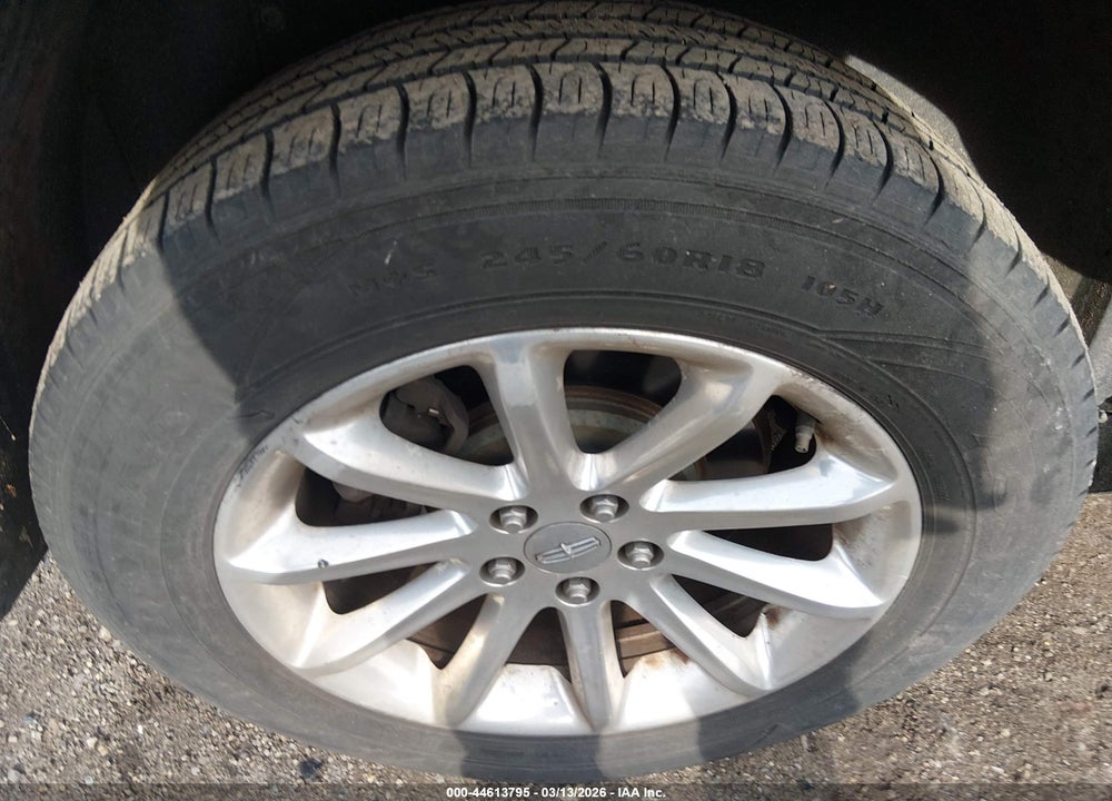 2011 LINCOLN MKX VIN: 2LMDJ8JK9BBJ09250