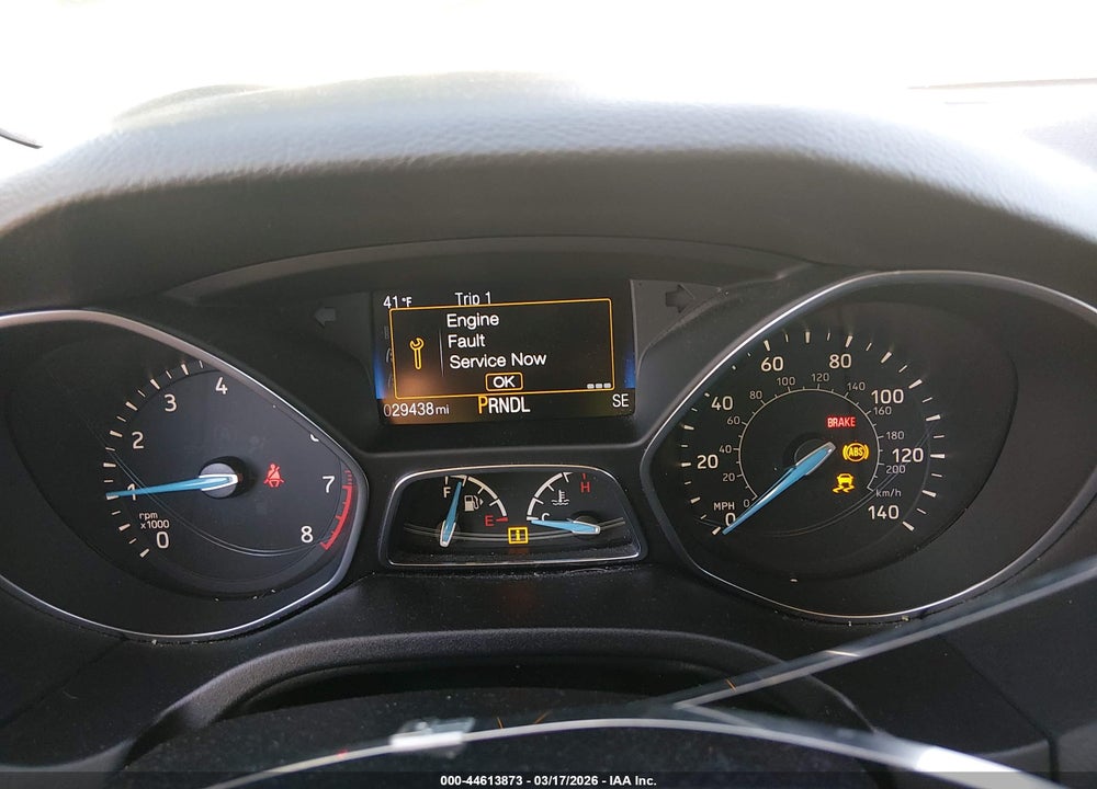 2017 FORD FOCUS SE VIN: 1FADP3K21HL286681