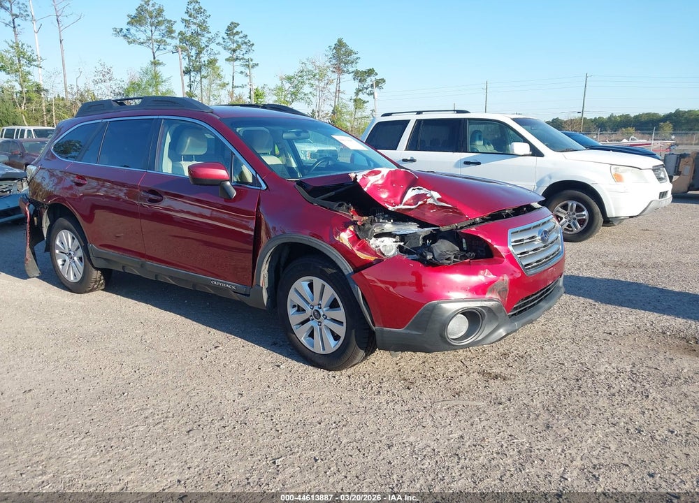2015 SUBARU OUTBACK 2.5I PREMIUM VIN: 4S4BSACC9F3337381