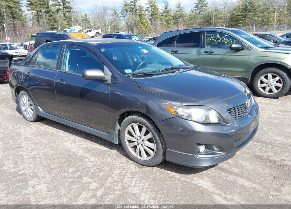 2010 TOYOTA COROLLA S VIN: 2T1BU4EE0AC472988