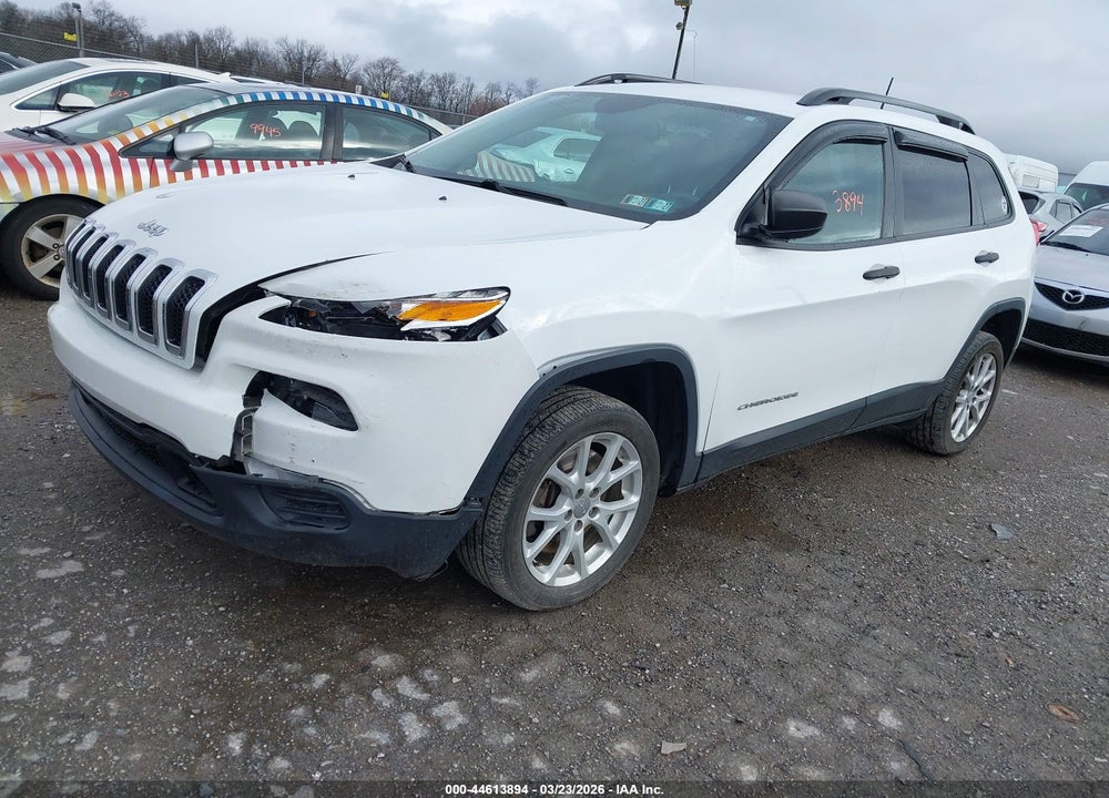 2017 JEEP CHEROKEE SPORT VIN: 1C4PJMAB9HW569764