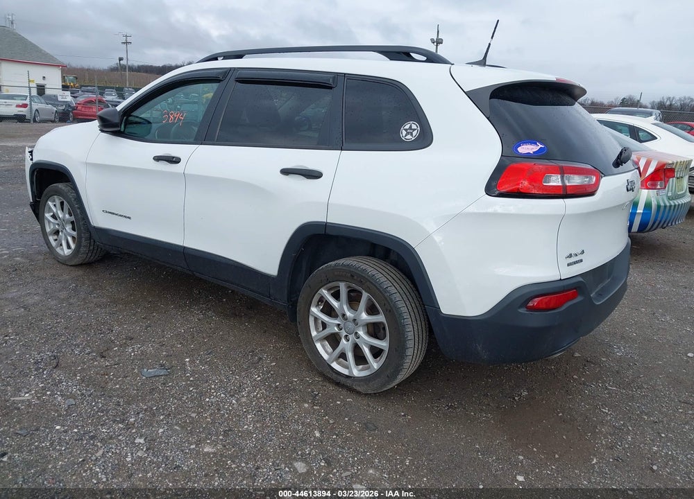2017 JEEP CHEROKEE SPORT VIN: 1C4PJMAB9HW569764