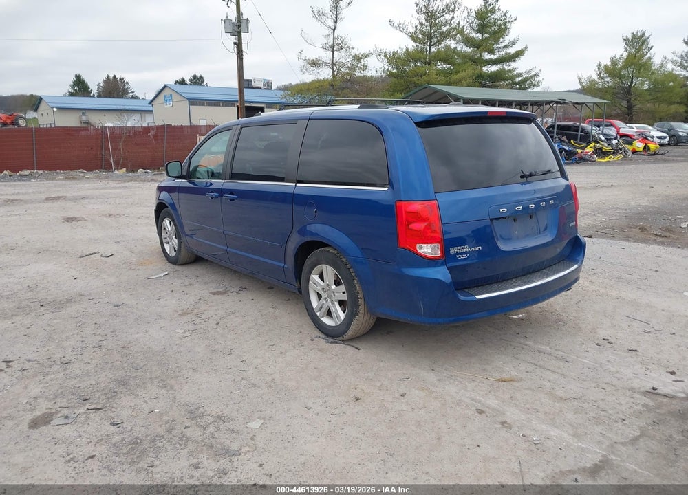 2011 DODGE GRAND CARAVAN CREW VIN: 2D4RN5DG0BR710136