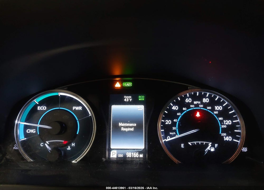 2015 TOYOTA CAMRY HYBRID LE VIN: 4T1BD1FK5FU151263