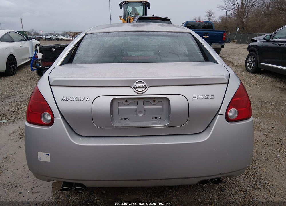 2006 NISSAN MAXIMA 3.5 SE VIN: 1N4BA41E96C834174