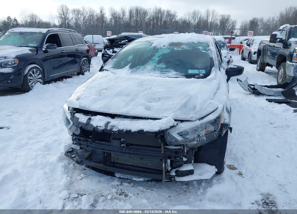 2025 NISSAN VERSA 1.6 S VIN: 3N1CN8DV3SL855111