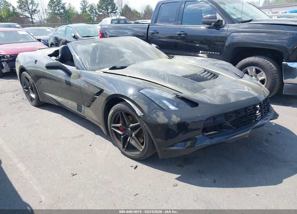 2014 CHEVROLET CORVETTE STINGRAY VIN: 1G1YF3D70E5125383