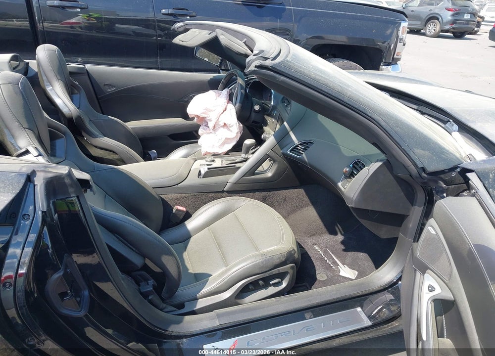 2014 CHEVROLET CORVETTE STINGRAY VIN: 1G1YF3D70E5125383