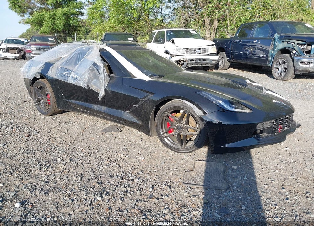 2014 CHEVROLET CORVETTE STINGRAY VIN: 1G1YF3D70E5125383