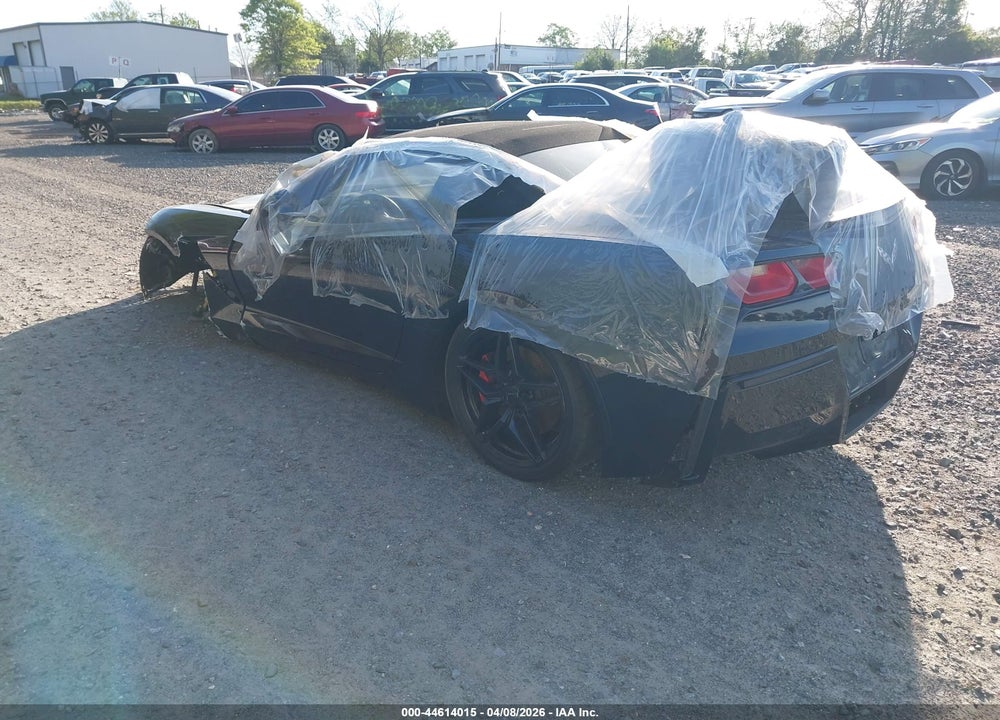 2014 CHEVROLET CORVETTE STINGRAY VIN: 1G1YF3D70E5125383