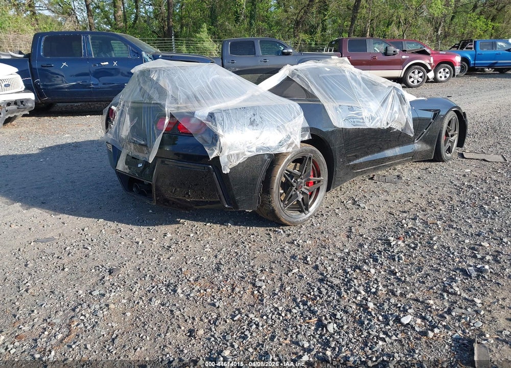 2014 CHEVROLET CORVETTE STINGRAY VIN: 1G1YF3D70E5125383
