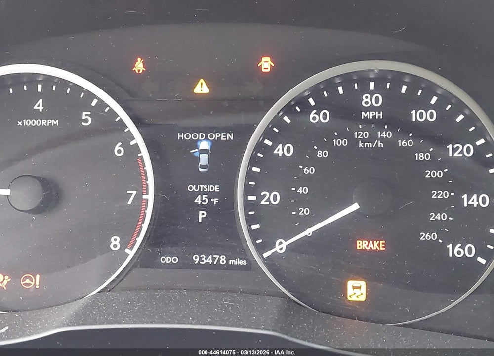 2014 LEXUS ES 350 VIN: JTHBK1GG7E2107293