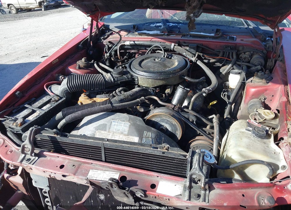 1987 FORD THUNDERBIRD VIN: 1FABP6030HH204009