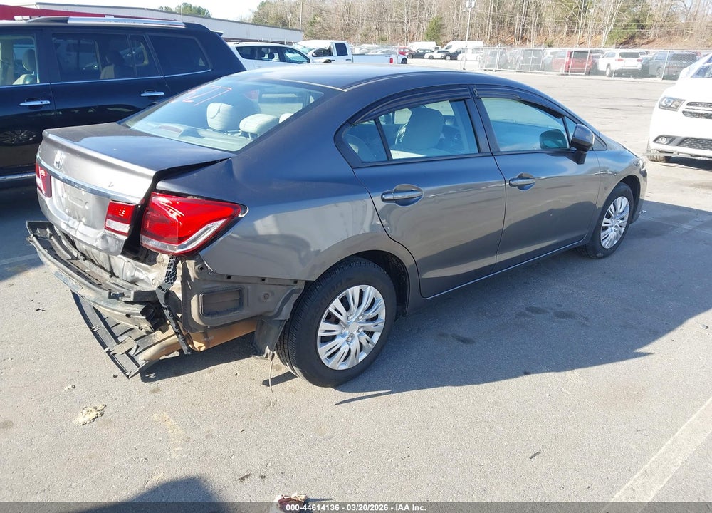 2013 HONDA CIVIC LX VIN: 2HGFB2F51DH507995