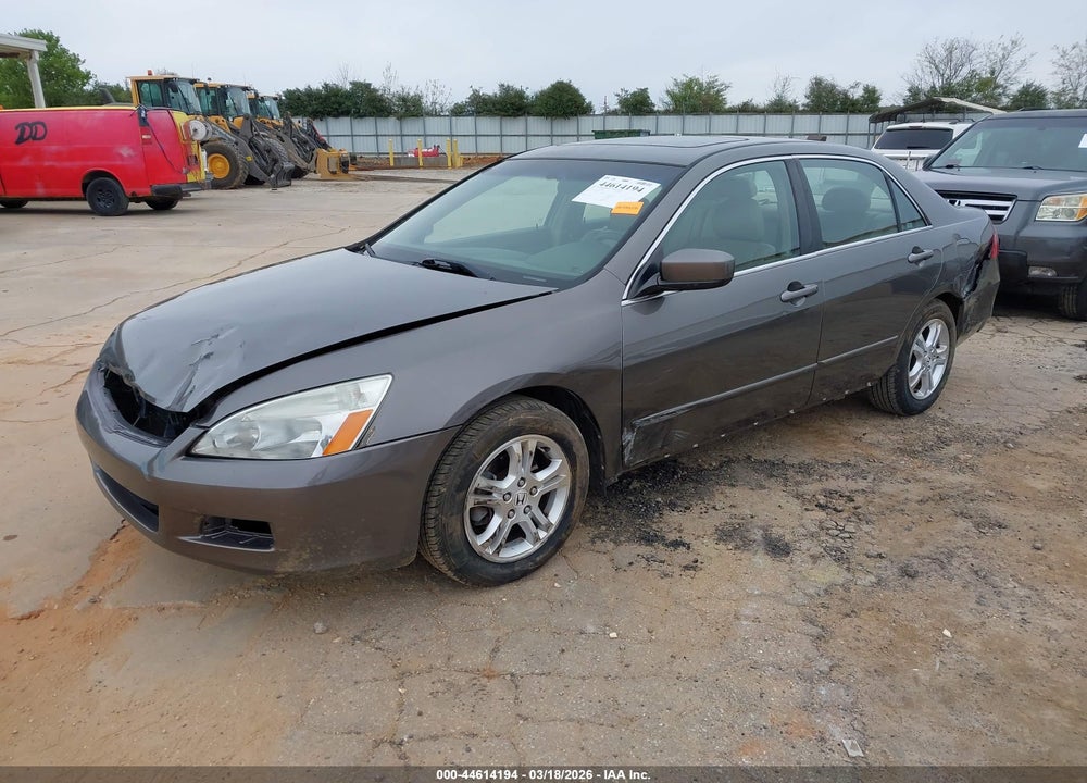 2007 HONDA ACCORD 2.4 EX VIN: 1HGCM56817A082712