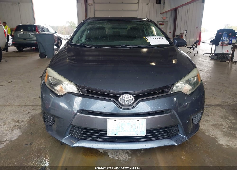 2016 TOYOTA COROLLA LE VIN: 2T1BURHE4GC634946