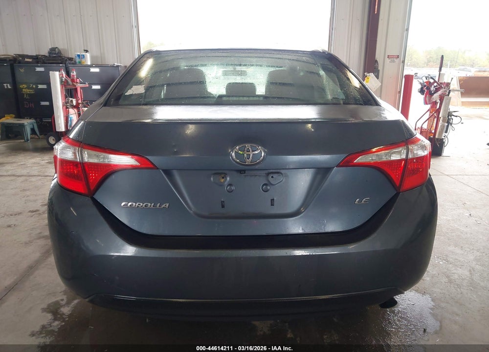 2016 TOYOTA COROLLA LE VIN: 2T1BURHE4GC634946