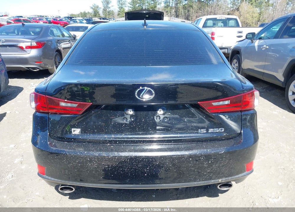 2014 LEXUS IS 250 VIN: JTHBF1D25E5002750